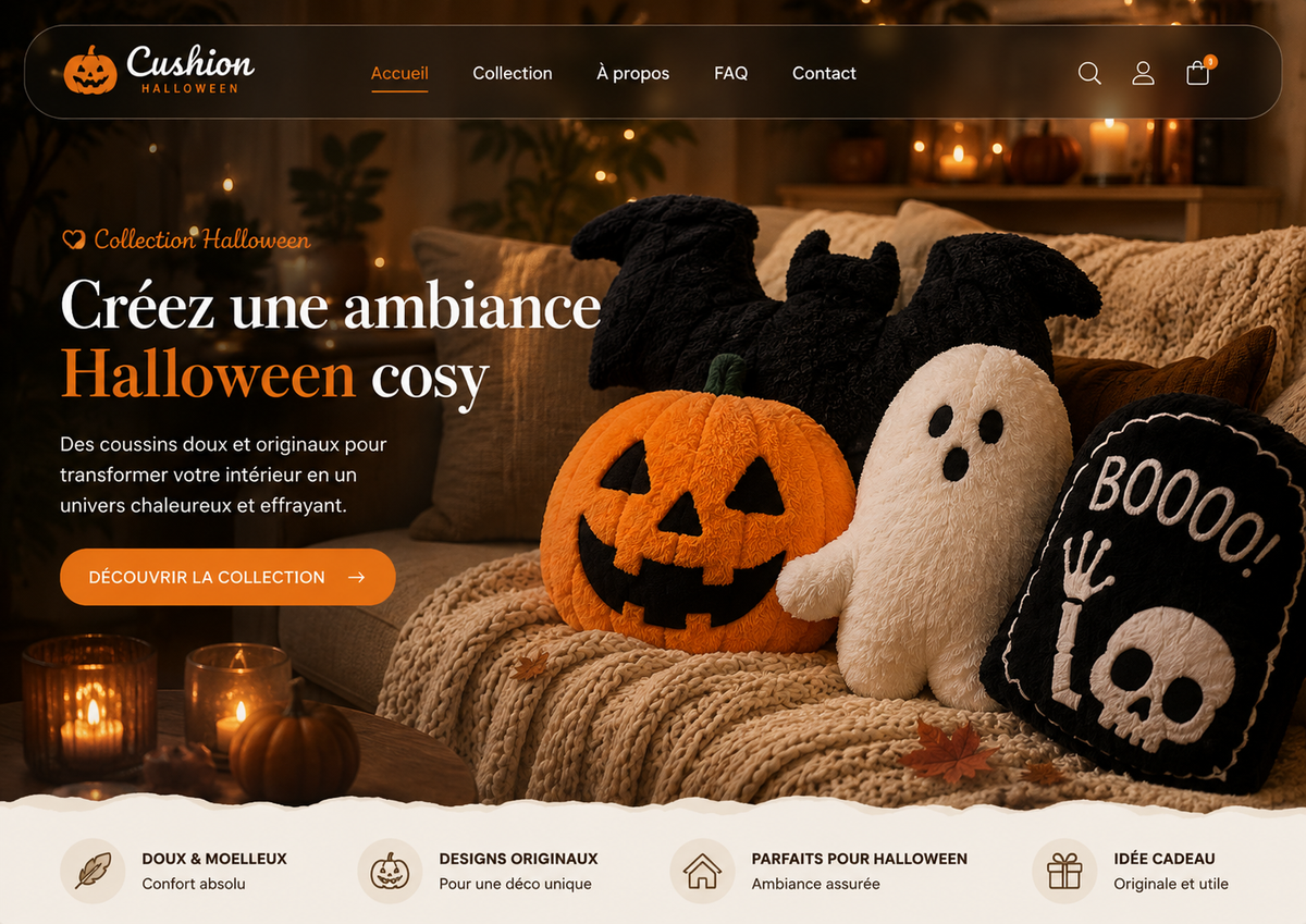 Page d’accueil